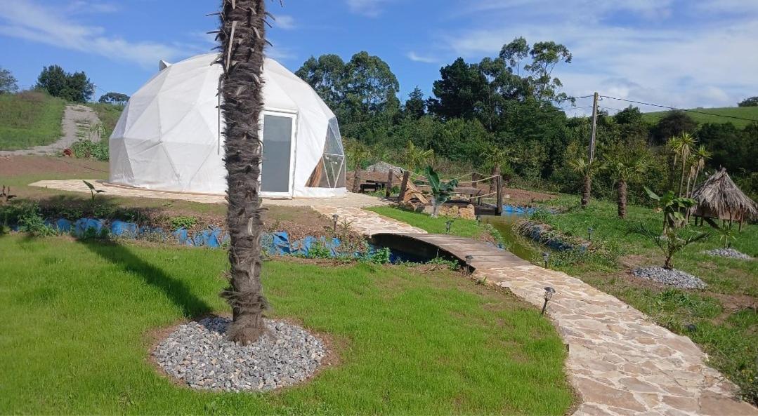 Glamping Quintana Hotel Gijón Exterior foto