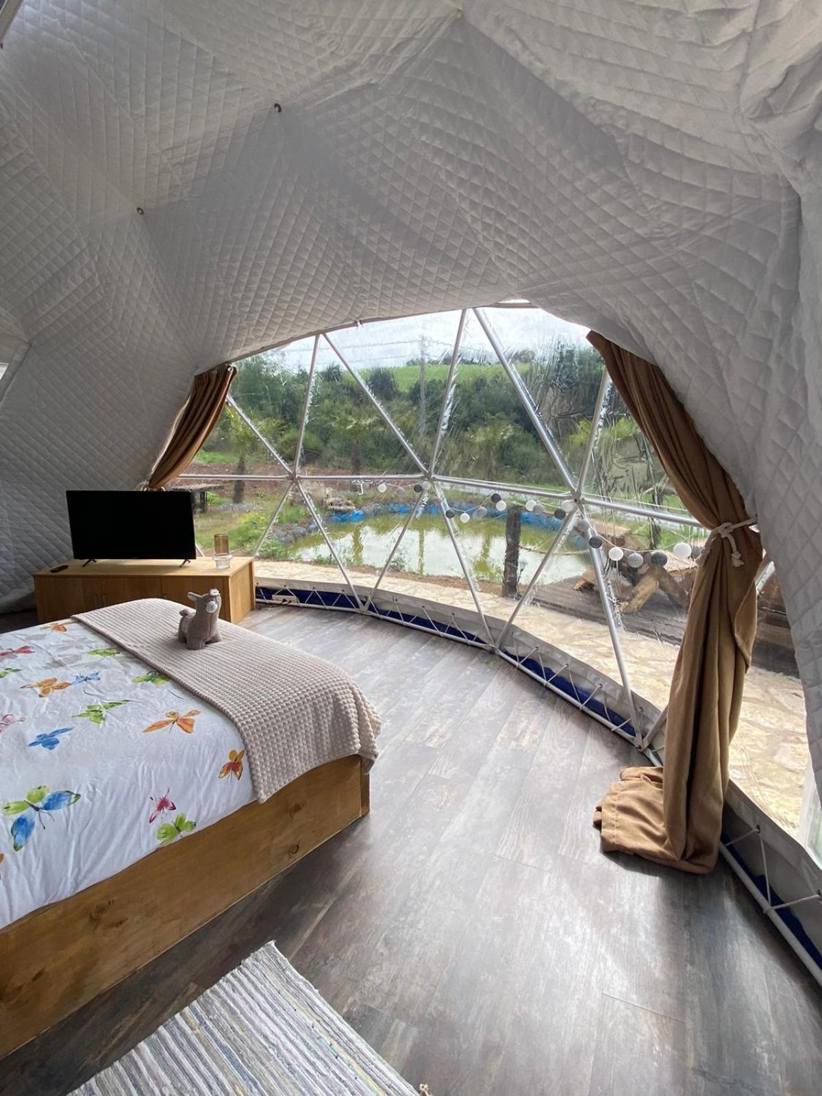 Glamping Quintana Hotel Gijón Exterior foto