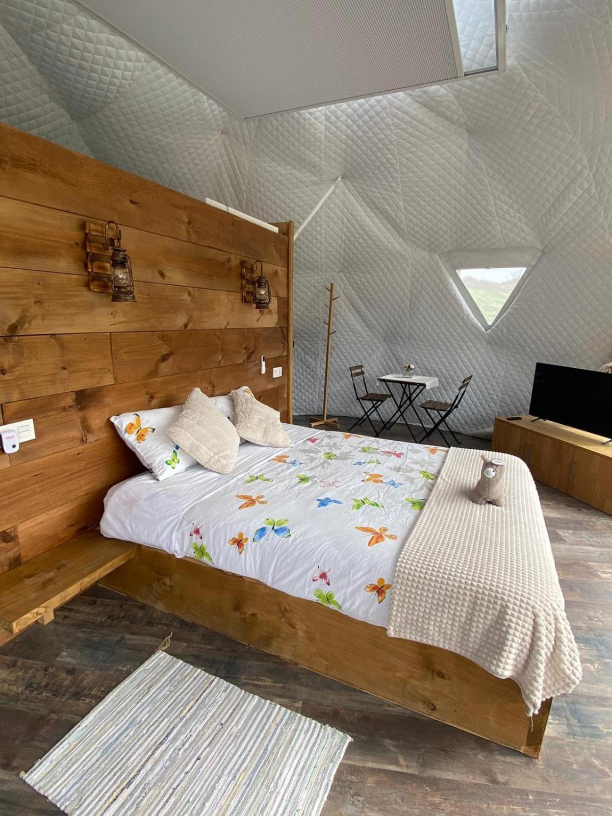 Glamping Quintana Hotel Gijón Exterior foto